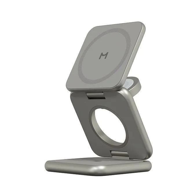 Зарядная станция Magssory Fold Pro 3 в 1 Titanphoto0