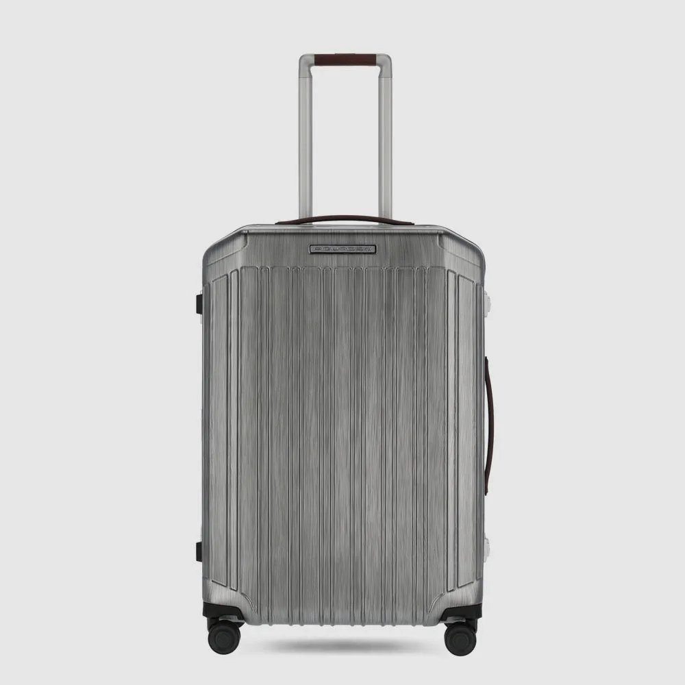 Средний жёсткий чемодан на 4 колёсах с замком TSA Piquadro BV4427PQLM/NCU, чёрныйphoto0