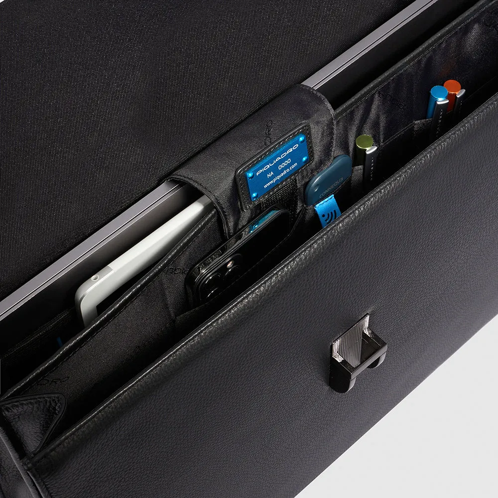 Кожаный портфель для ноутбука 14" Modus Speciale Piquadro CA1152MOS/N, чёрныйphoto4