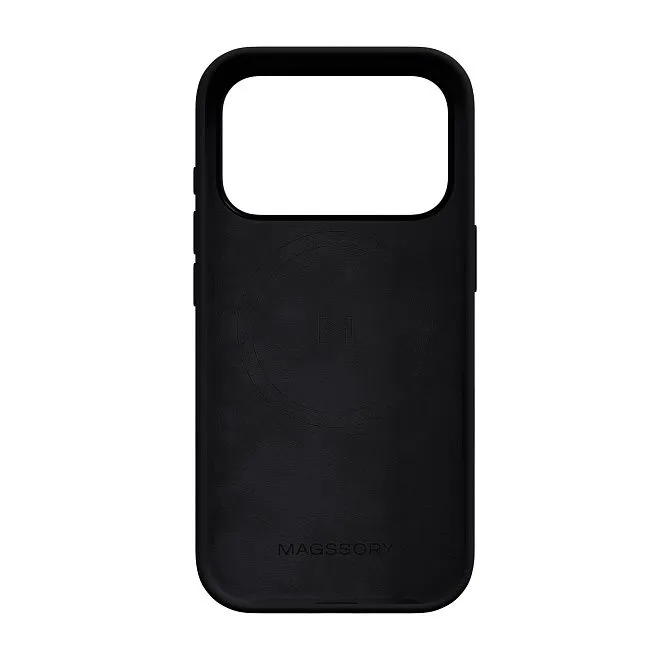Чехол Magssory Silicone Case для iPhone 17 Pro, полночьphoto4
