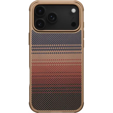 Противоударный чехол Pitaka с амортизирующими накладками для iPhone 17 Pro Max, Закатphoto1