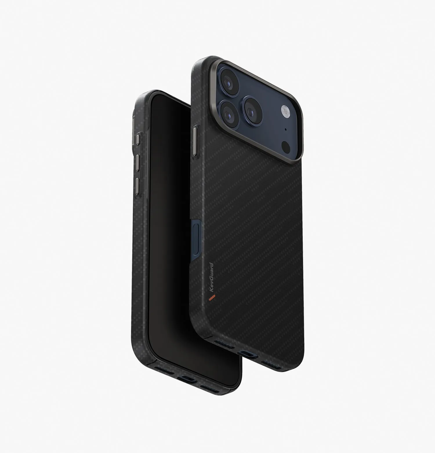 Чехол UNIQ Keva Edge для iPhone 17 Pro Max, синий (Trance Blue)photo1