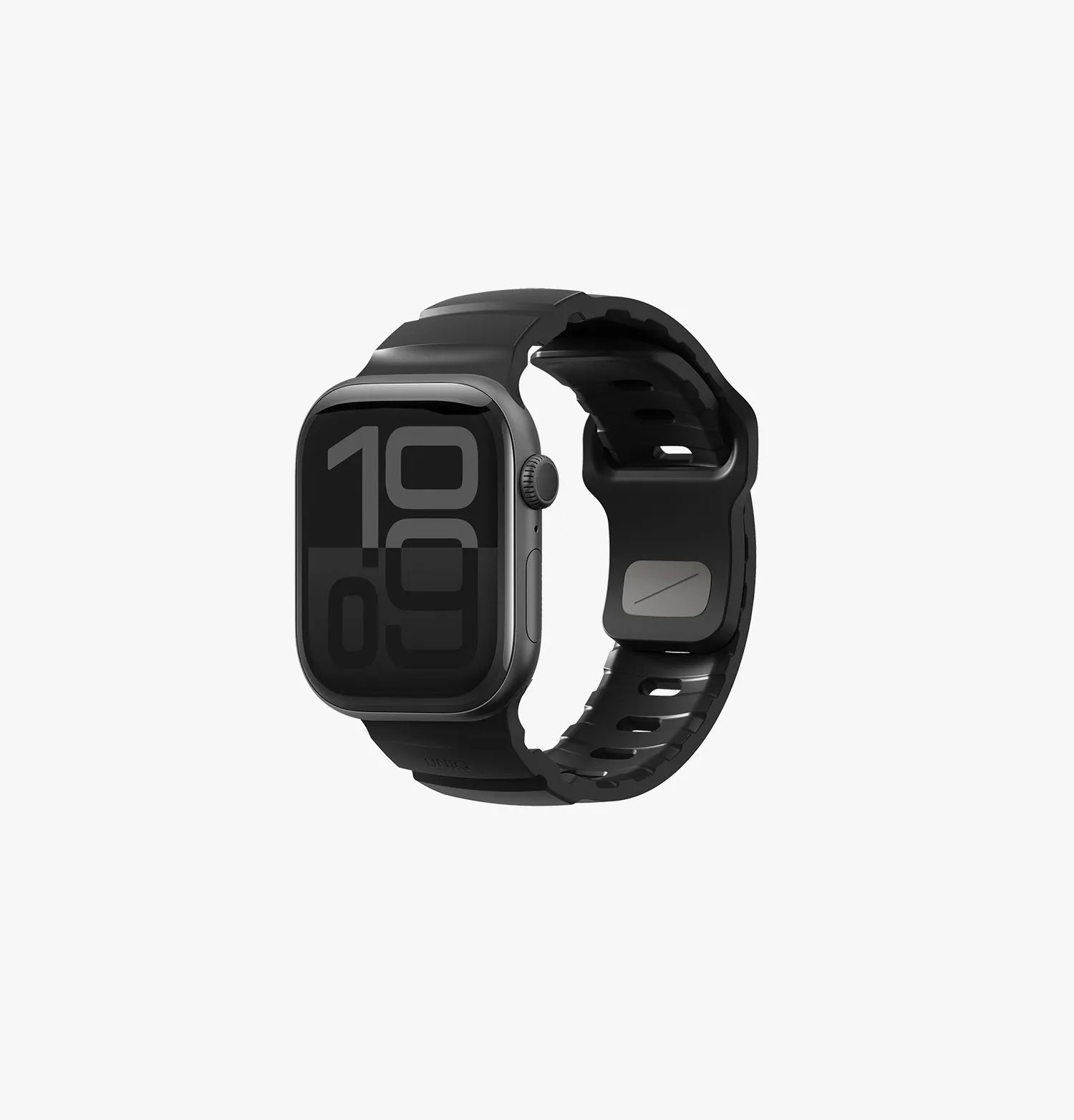 Ремешок UNIQ Alton для Apple Watch 42/41/40 мм, черный (Midnight Black)photo0