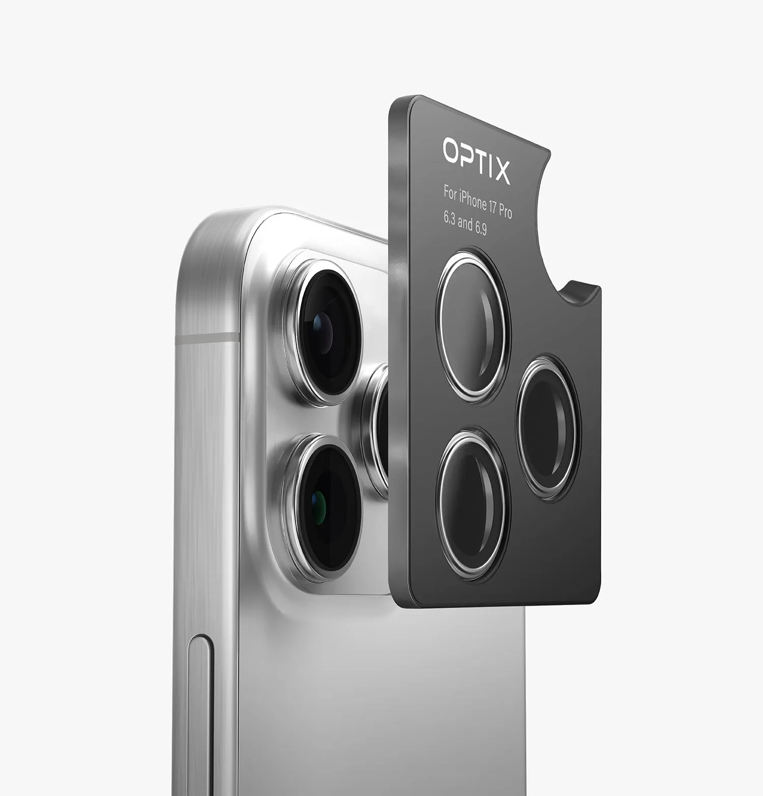 Защита камеры UNIQ Optix Prime Stainless Steel для iPhone 17 Pro & iPhone 17 Pro Max, синий (navy)photo6