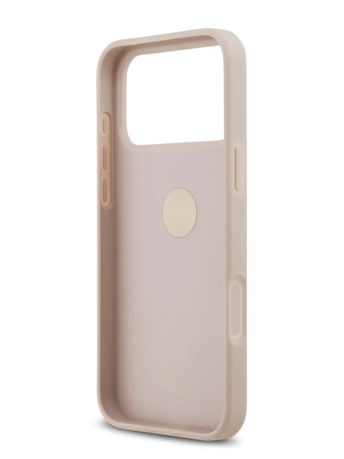 Чехол Guess на iPhone 17 Pro Max, Leather Ring, розовый, с металлическими кольцом держателемphoto4