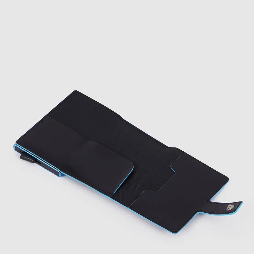 Автоматический кардхолдер с RFID-защитой Piquadro PP5649B2BLR/N, чёрныйphoto2