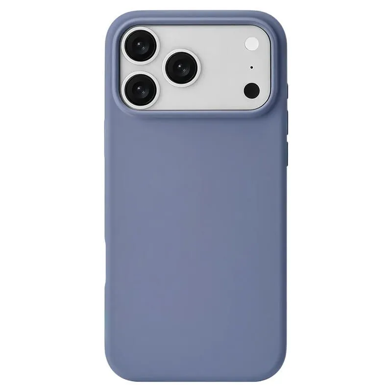 Силиконовый чехол uBear Touch Mag Case для iPhone 18 Pro Max/17 Pro Max Лавандово-серыйphoto1