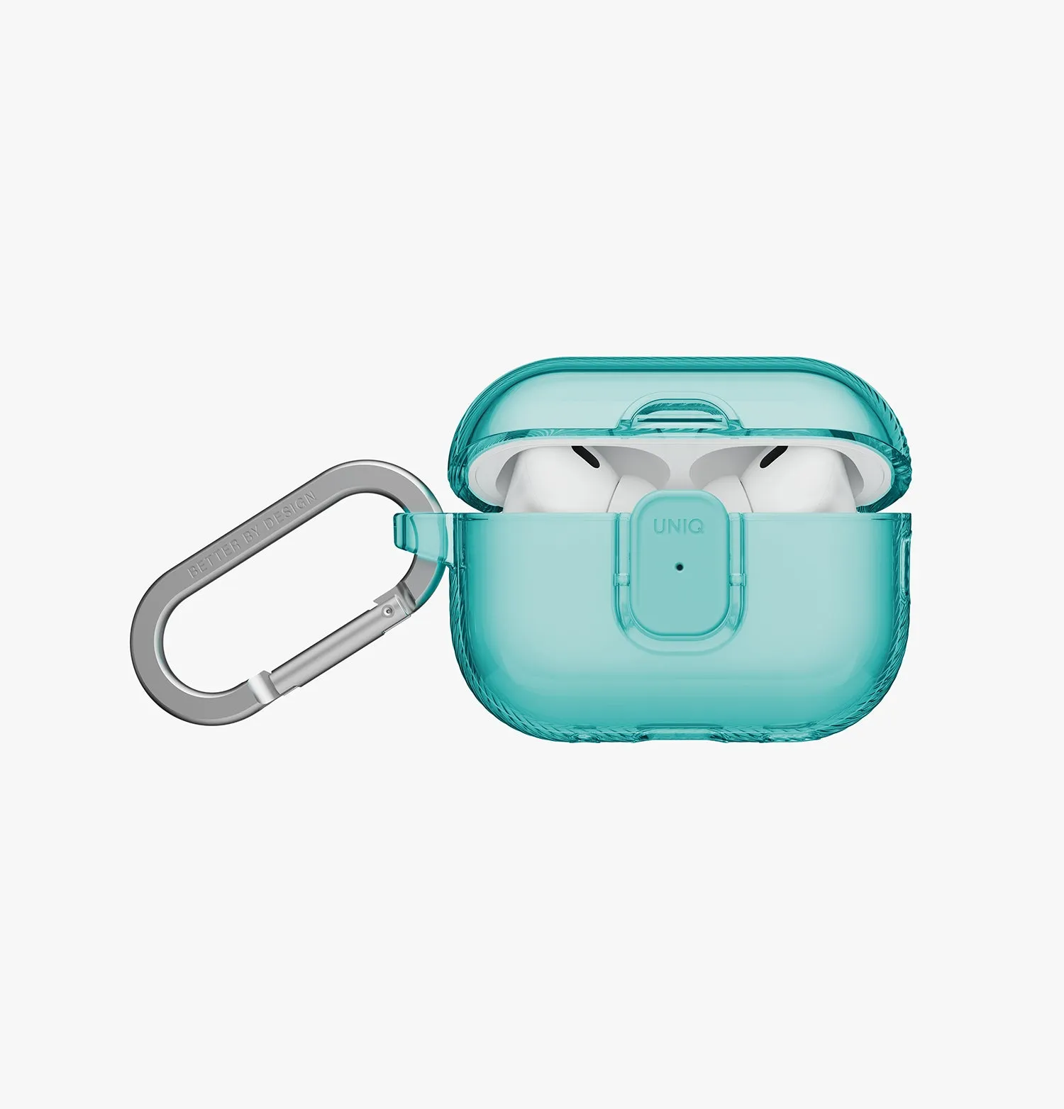 Чехол UNIQ Glase Pro для AirPods Pro (3rd Gen), прозрачный (Crystalclear)photo3