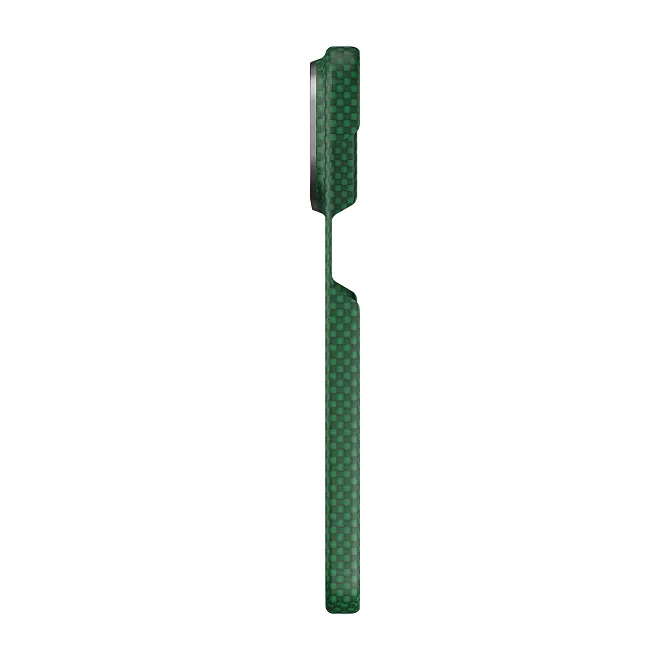 Чехол Magssory Aramid Frame Case для iPhone 18 Pro Max, пиксельный зеленыйphoto2