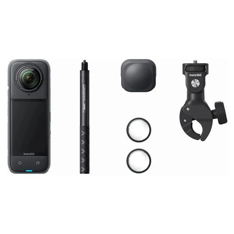 Экшн-камера Insta360 X4 Motocyrcle Bundle Черныйphoto3