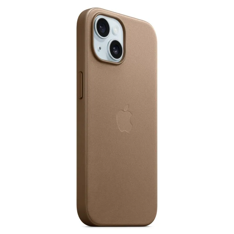 Чехол FineWoven MagSafe для iPhone 15 Серо-коричневыйphoto2