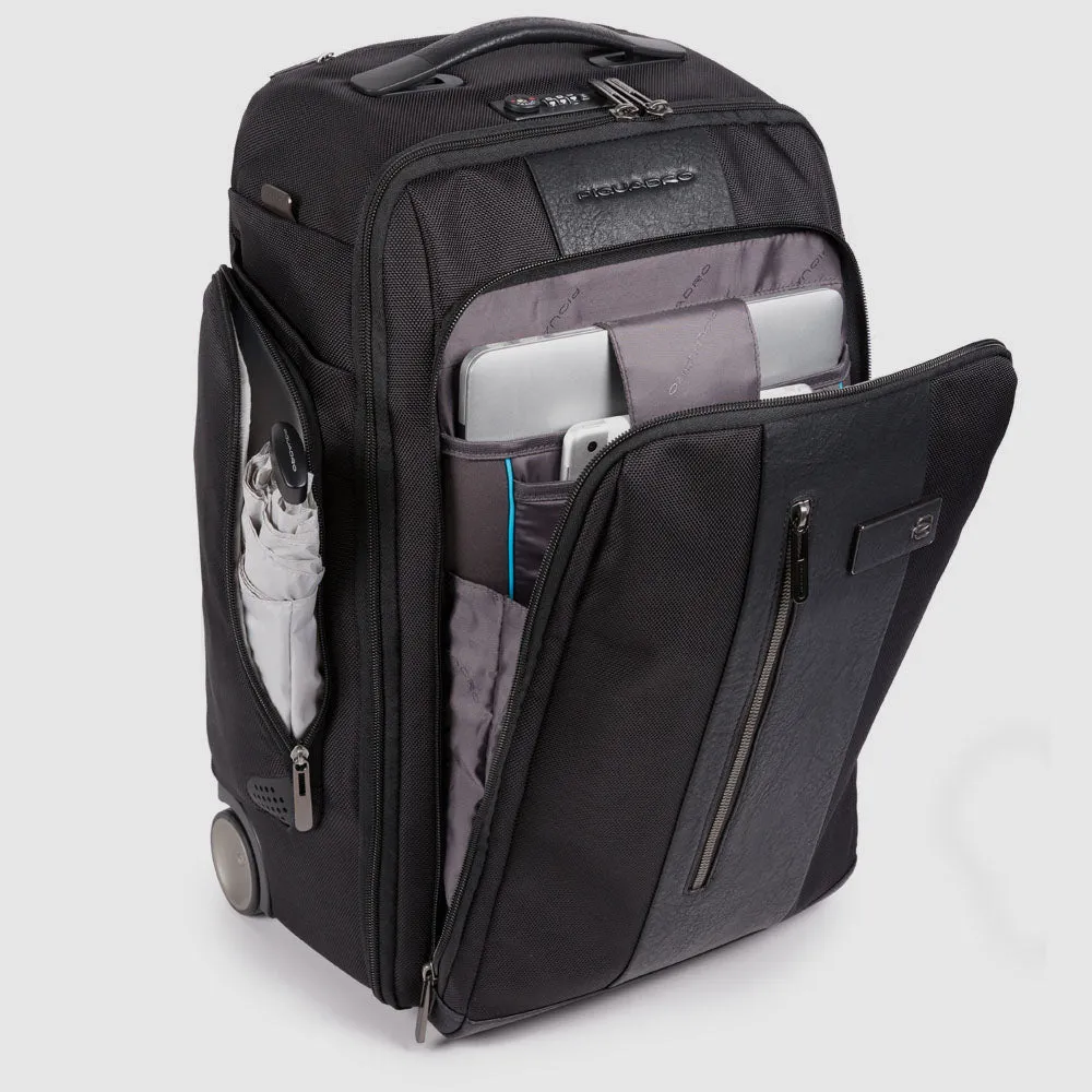 Рюкзак на колёсах для ноутбука 15,6", ручная кладь Piquadro BV4817BR2BM/N, чёрныйphoto1
