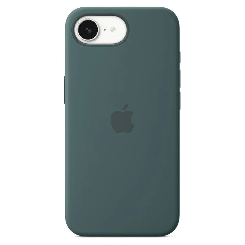 Силиконовый чехол для iPhone 16e/17e Зеленое озероphoto0