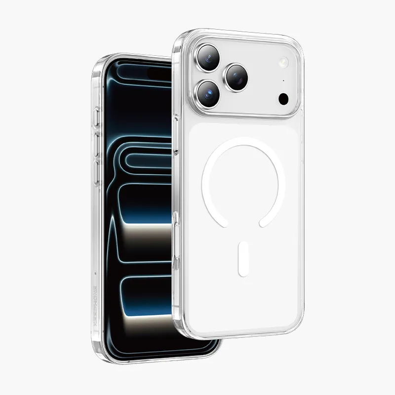 Чехол защитный KEEPHONE GLAZE для iPhone 17 Pro Max / iPhone 18 Pro Max, оранжевыйphoto1