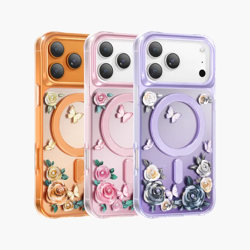 Чехол защитный KEEPHONE ROSELAND для iPhone 17 Pro Max / iPhone 18 Pro Max, фиолетовыйphoto5