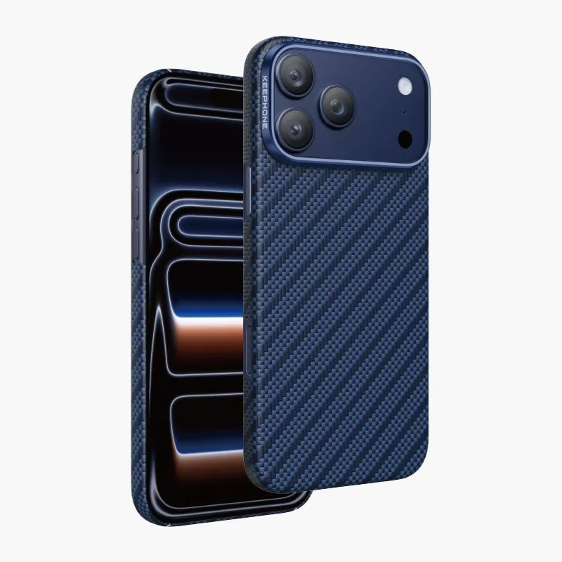 Чехол защитный KEEPHONE KEVLAR ROBIN для iPhone 17 Pro / iPhone 18 Pro, черныйphoto1