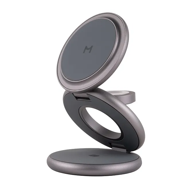Зарядная станция Magssory Disc Signature Edition 3 в 1 для Samsung Midnightphoto2