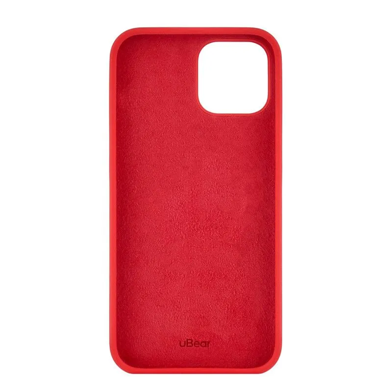 Защитный силиконовый чехол uBear Touch Case для iPhone 14 Красныйphoto3