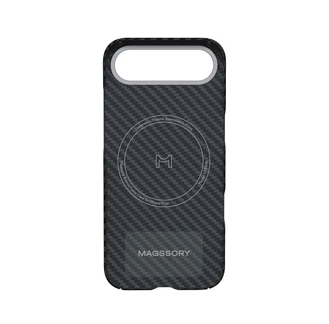 Чехол Magssory Aramid Frame Case для iPhone Air, черныйphoto2