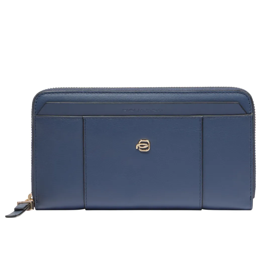 Портмоне женское Piquadro Circle PD1515W92R/BLU4, синееphoto0
