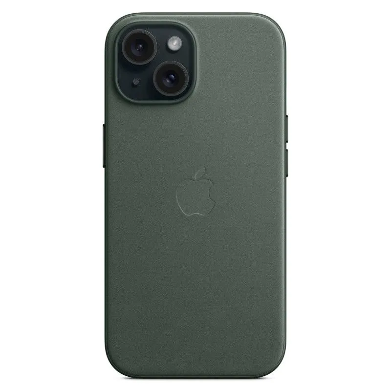 Чехол FineWoven MagSafe для iPhone 15 Зеленыйphoto1