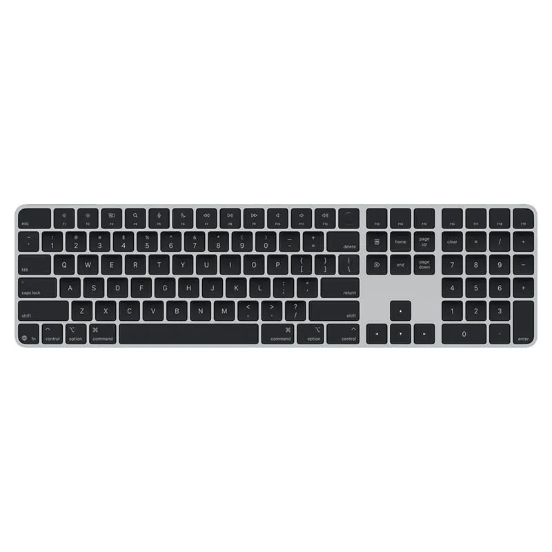 Клавиатура Apple Magic Keyboard с Touch ID и Цифровой панелью Серый/Черныйphoto0