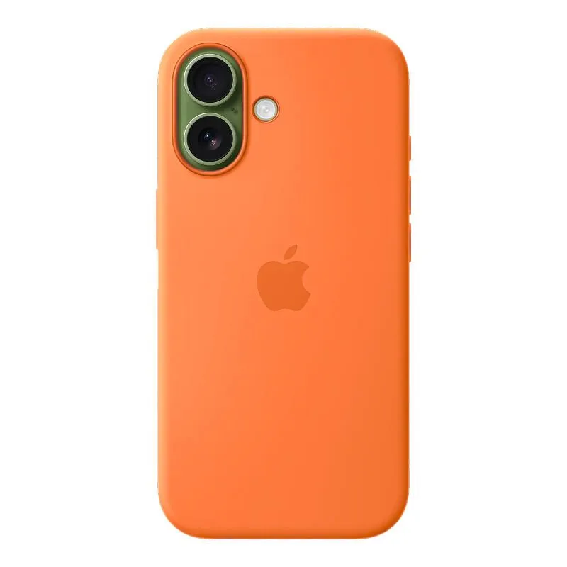 Силиконовый чехол для iPhone 17 (Orange) Оранжевыйphoto2