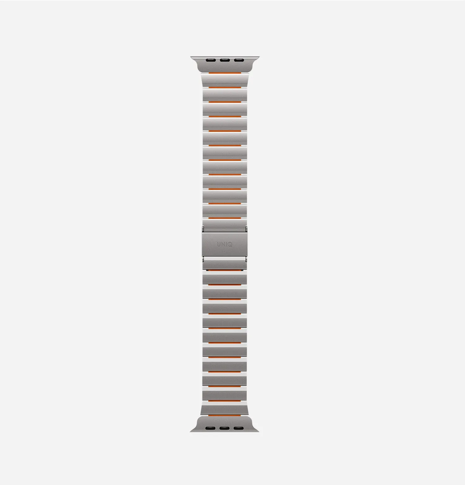 Ремешок UNIQ Strova Flex для Apple Watch 49/46/45/44 мм, зеленый / желтый (Titaniumsilver Limegreen)photo12