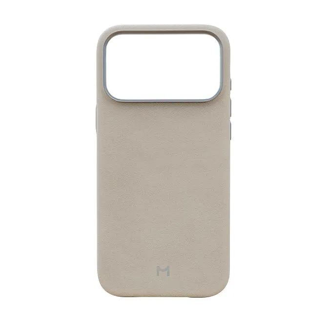 Чехол Magssory Eco-Leather Case для iPhone 17 Pro Max, слоновая костьphoto0