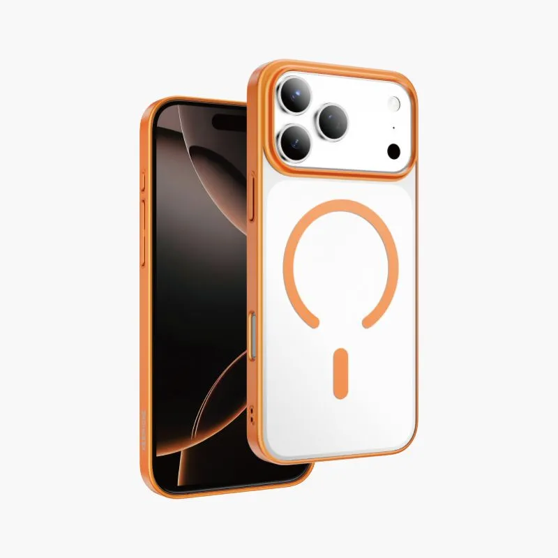 Чехол защитный KEEPHONE SKINGRIP с ремешком для iPhone 17 Pro / iPhone 18 Pro, космический оранжевыйphoto0