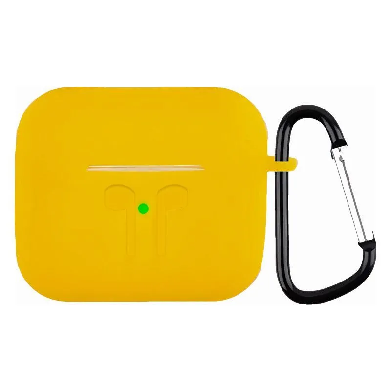 Силиконовый чехол для AirPods 3 Желтыйphoto0