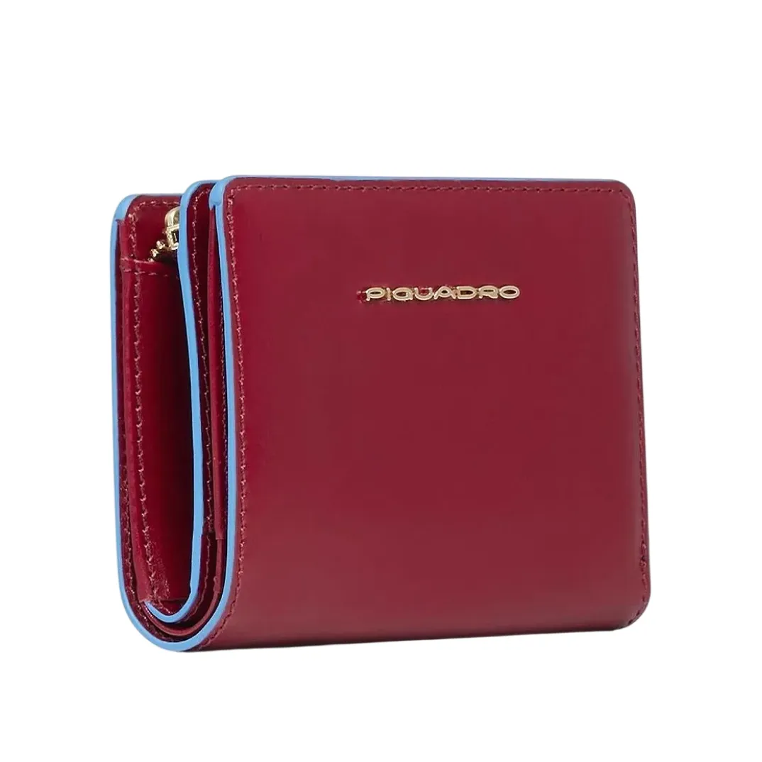Кошелек женский Piquadro Blue Square PD6660B2R/R, красныйphoto1