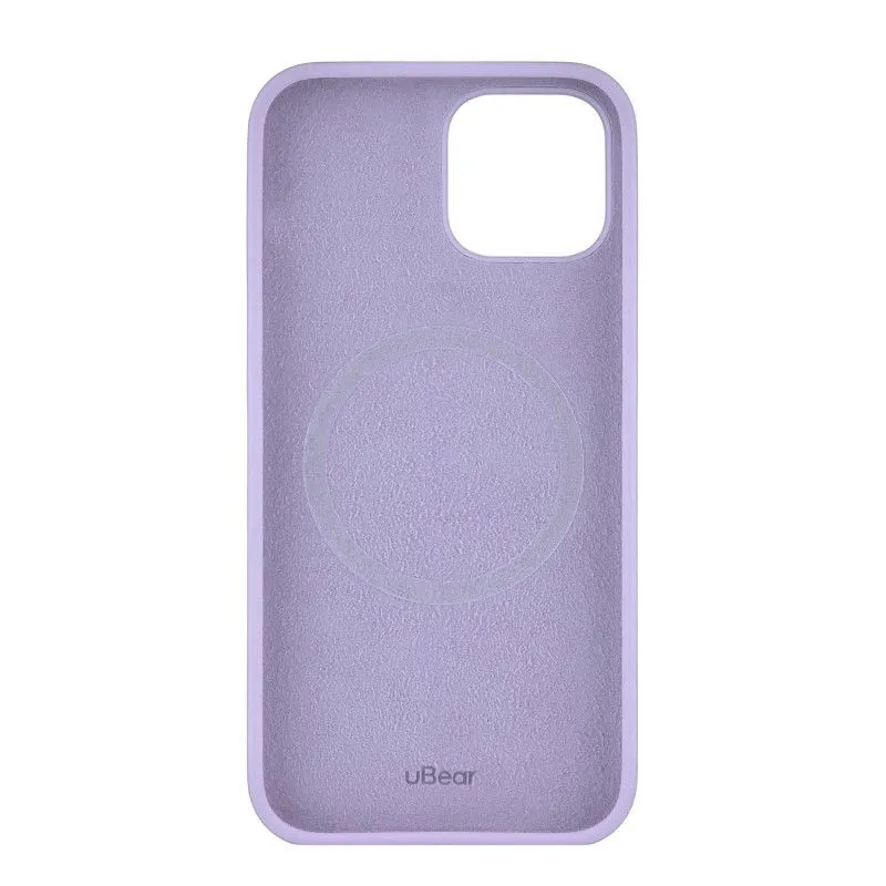 Защитный силиконовый чехол uBear Touch Mag Case для iPhone 14 Фиолетовыйphoto3