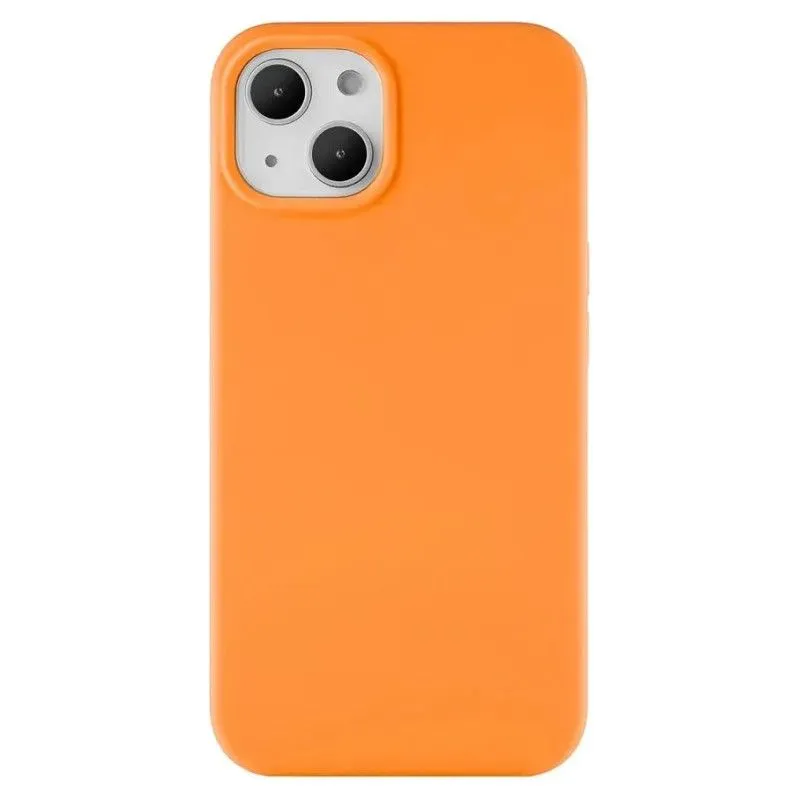 Защитный силиконовый чехол uBear Touch Case для iPhone 13 Оранжевыйphoto0
