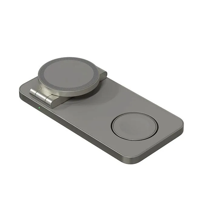 Зарядная станция 3 в 1 Magssory Yoga для Samsung Qi2 Titanphoto7