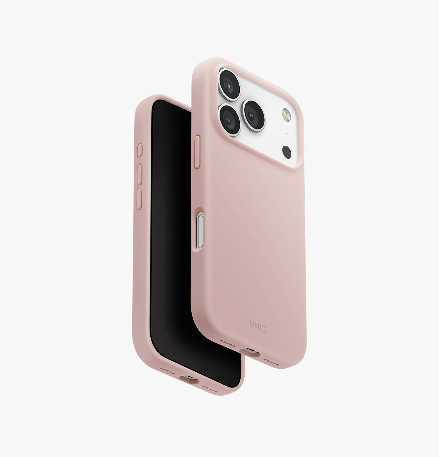 Чехол UNIQ Lino для iPhone 17 Pro, черный (Charcoal Grey)photo2