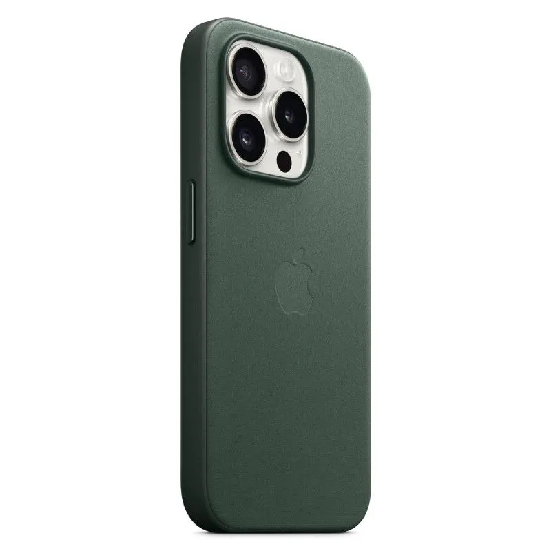 Чехол FineWoven MagSafe для iPhone 15 Pro Зеленыйphoto2