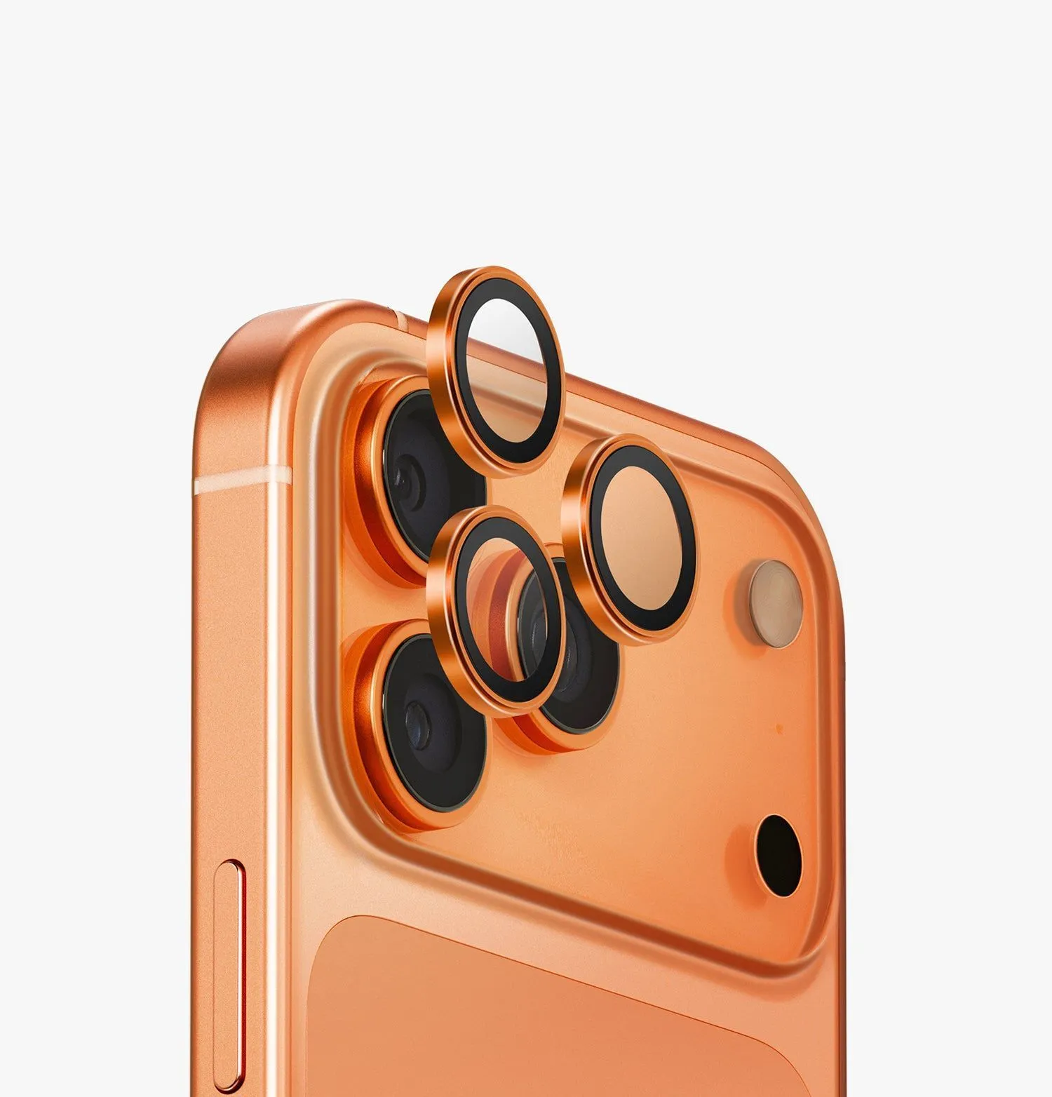 Защита камеры UNIQ Optix AluGuard Aluminum для iPhone 17 Pro & iPhone 17 Pro Max, голографический (iridescent)photo1