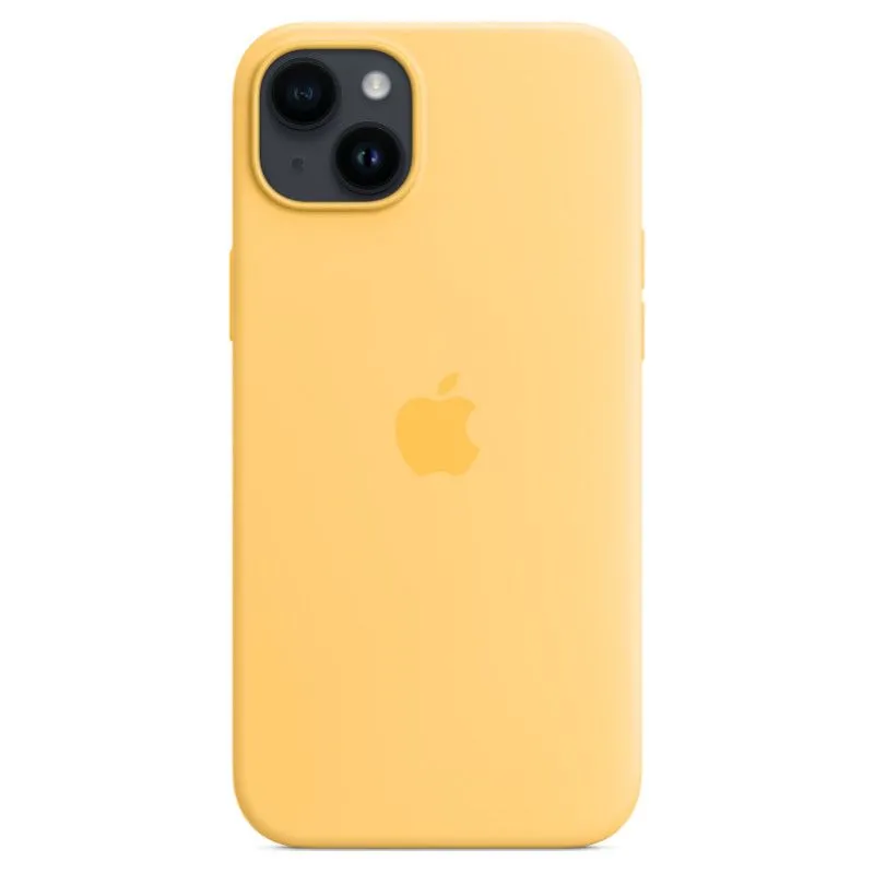 Силиконовый чехол MagSafe для iPhone 14 Plus Солнечное сияниеphoto2