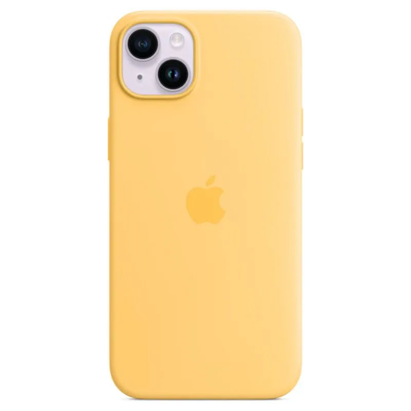 Силиконовый чехол MagSafe для iPhone 14 Plus Солнечное сияниеphoto1