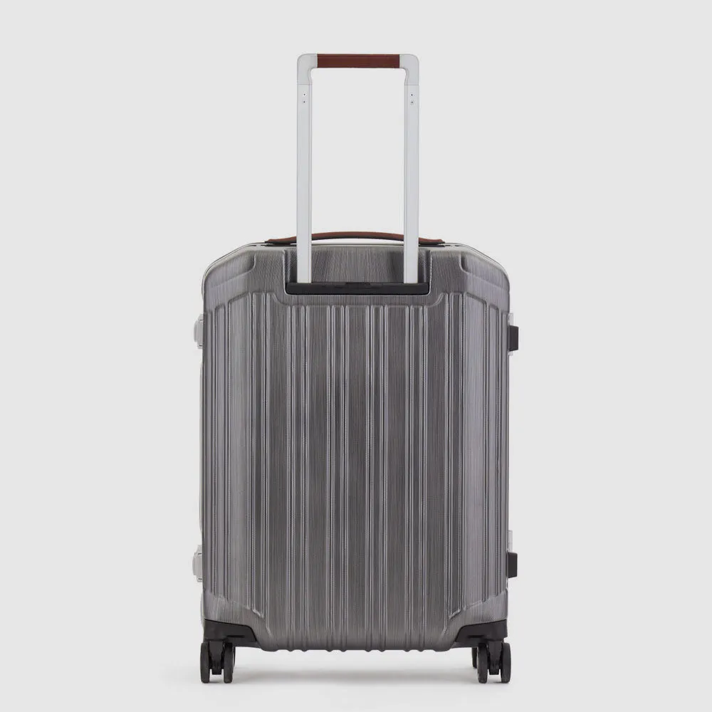 Чемодан для ручной клади из поликарбоната с замком TSA Piquadro BV4425PQLM/NCU, чёрныйphoto6