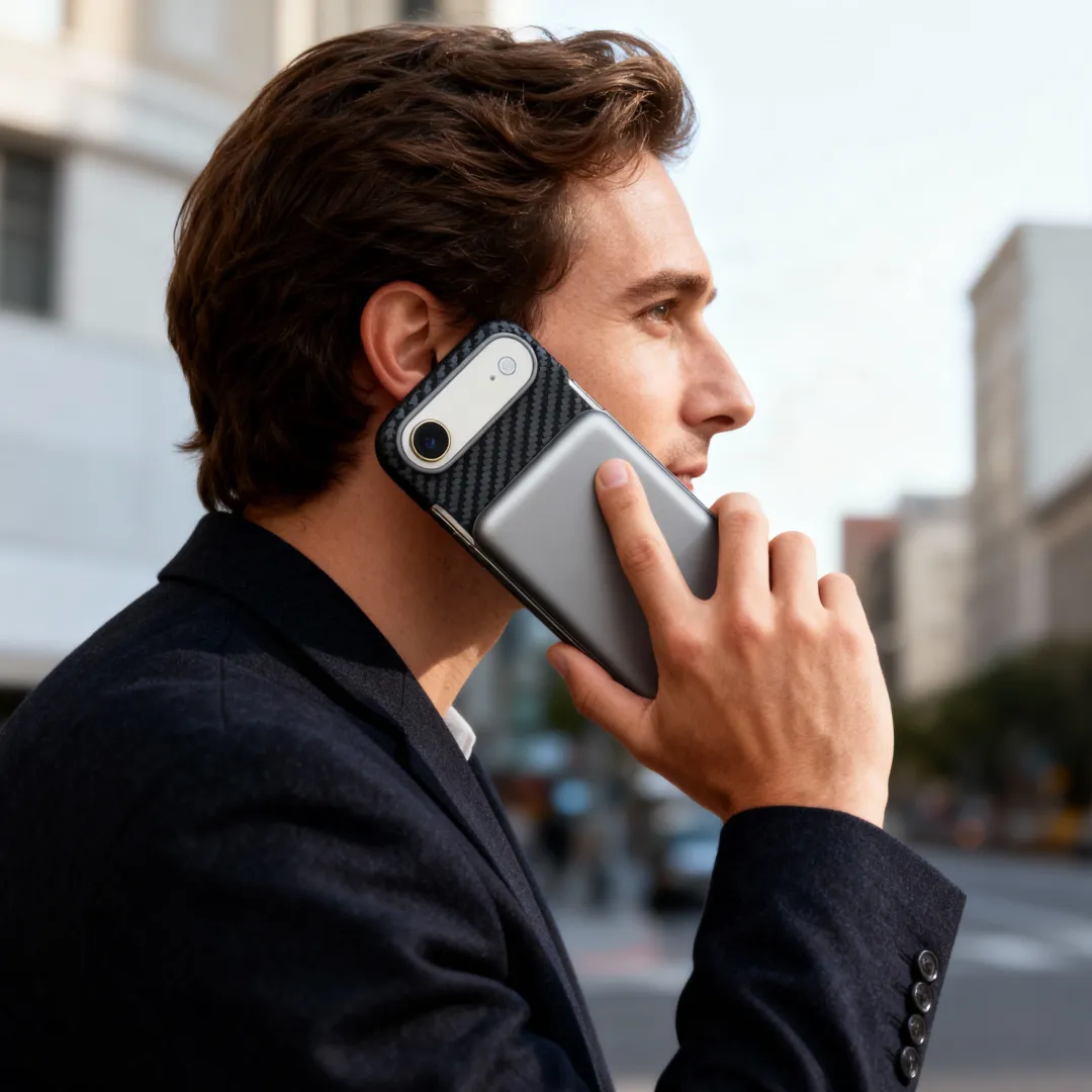 Чехол Magssory Aramid Zero Case для iPhone 17 Pro, черный