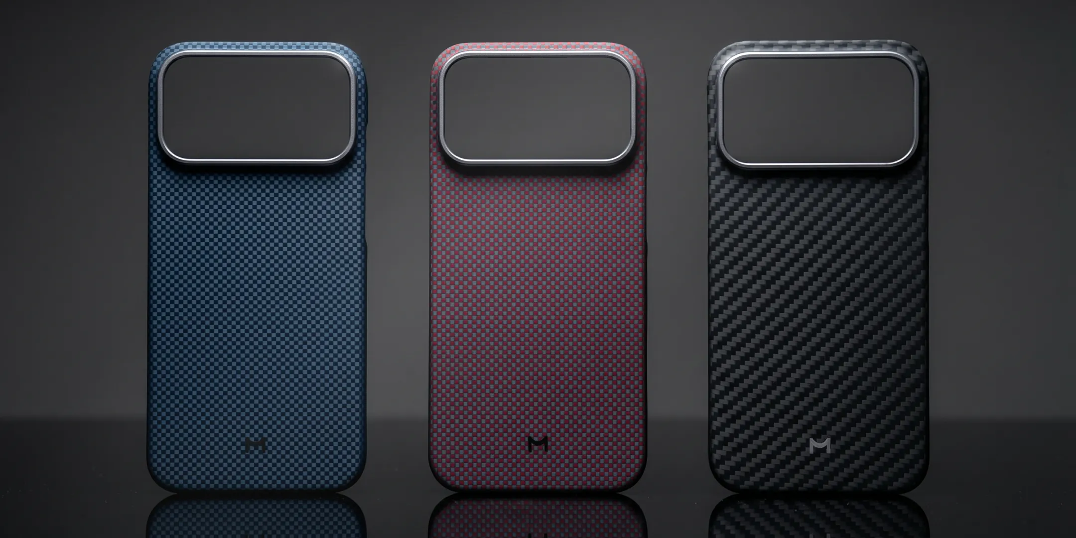 Чехол Magssory Aramid Frame Case для iPhone 17 Pro Max, черный