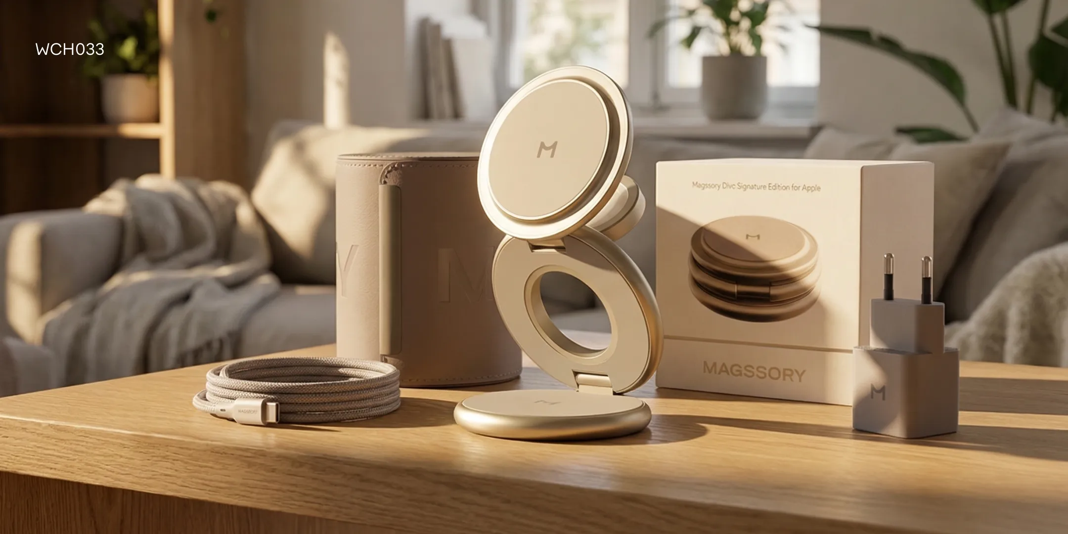 Зарядная станция Magssory Disc Signature Edition 3 в 1 для Apple Titan