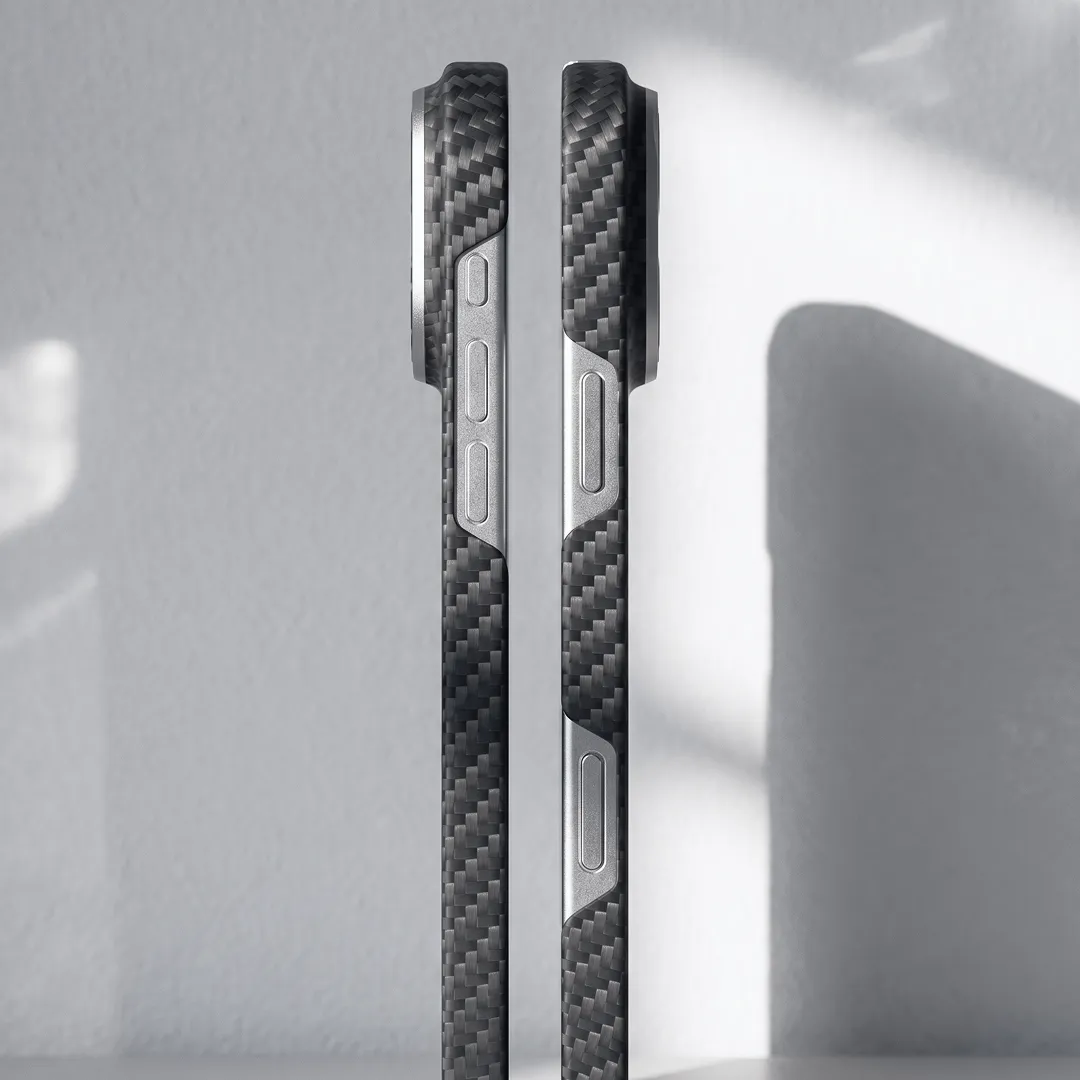 Чехол Magssory Aramid Frame Case для iPhone 17 Pro Max, черный