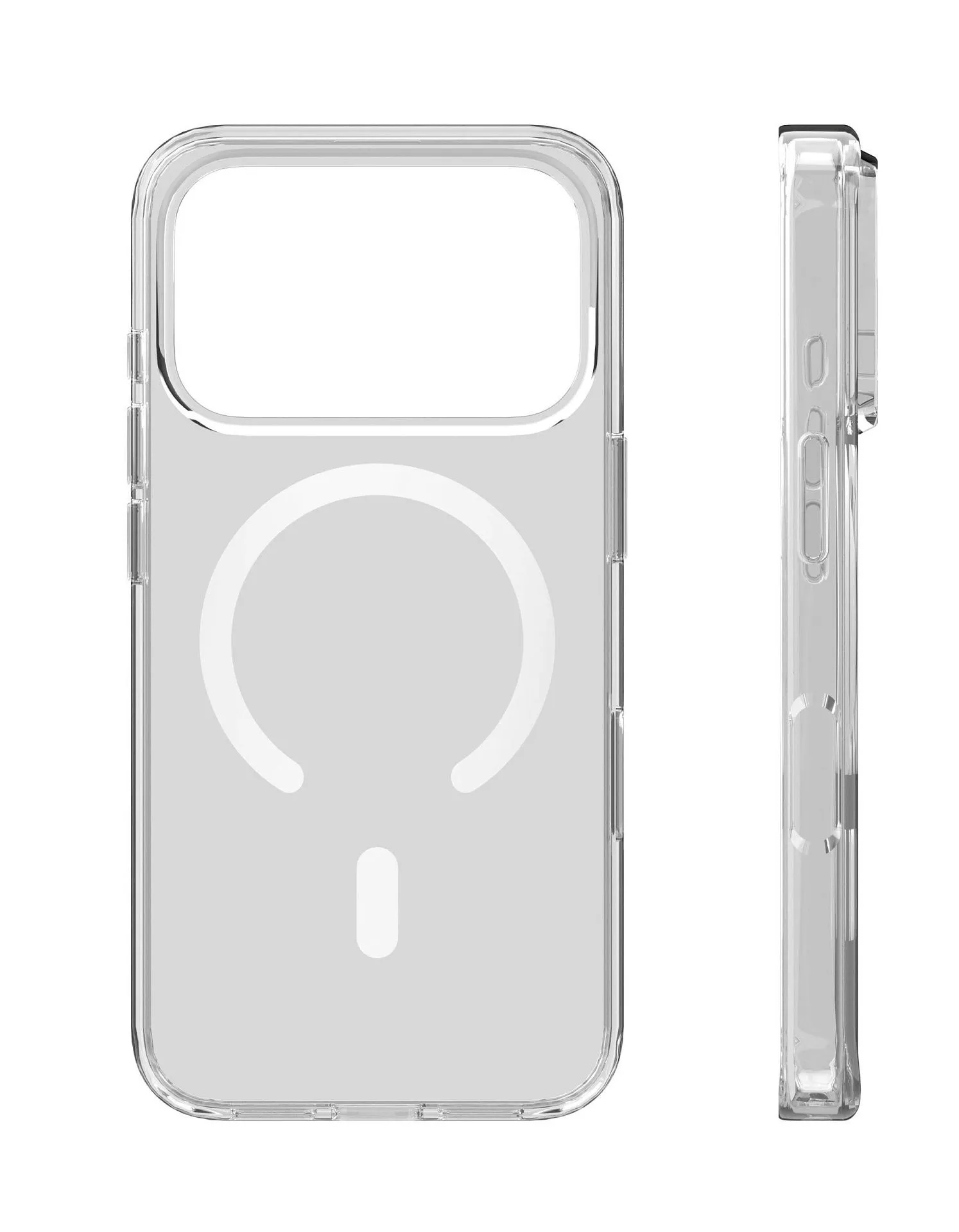 Чехол защитный VLP Diamond Case с MagSafe для iPhone 17 Pro, прозрачныйphoto4