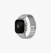 Ремешок UNIQ Fluo для Apple Watch 49/46/45/44/42/41/40 мм, серый (mist grey)