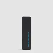 Кожаный брелок для ключей с трекером Find My Piquadro PC7287B2/N, чёрный