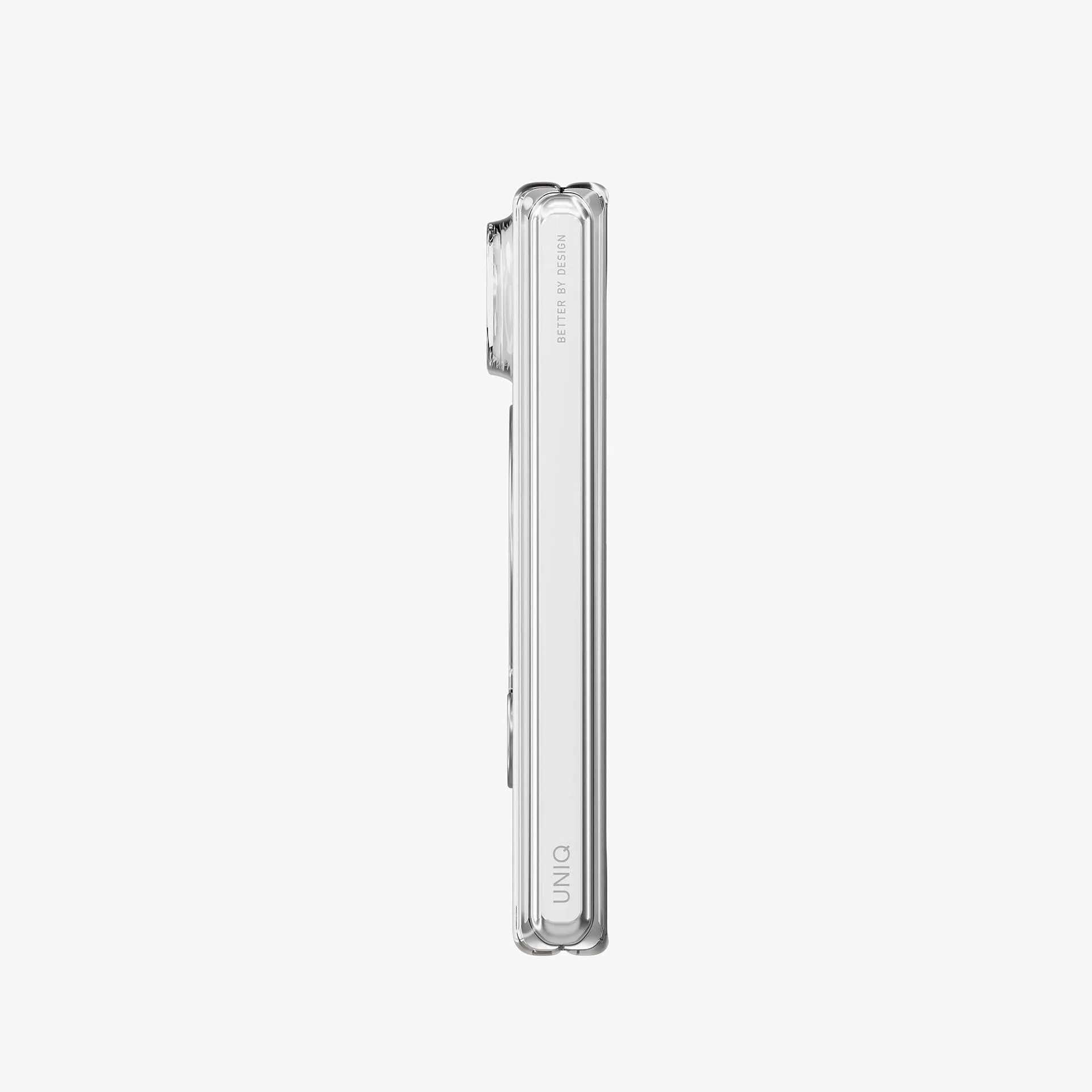 Чехол UNIQ Velix Q-Fold 360 Kickstand для iPhone Duo, прозрачный (clear)photo4
