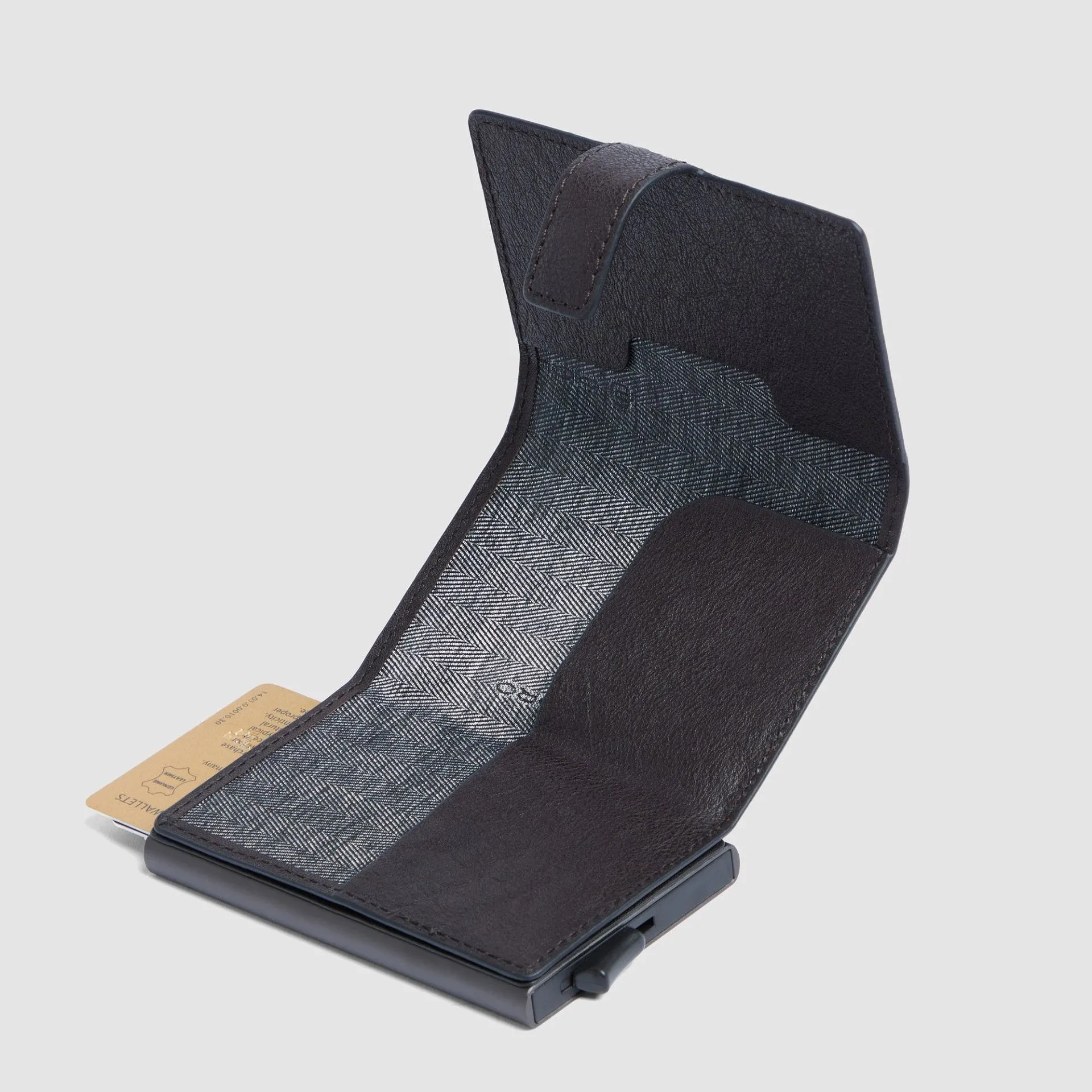 Картхолдер с выдвижным механизмом pop-up и RFID-защитой Piquadro PP5649B3R/VETM, зелёныйphoto3